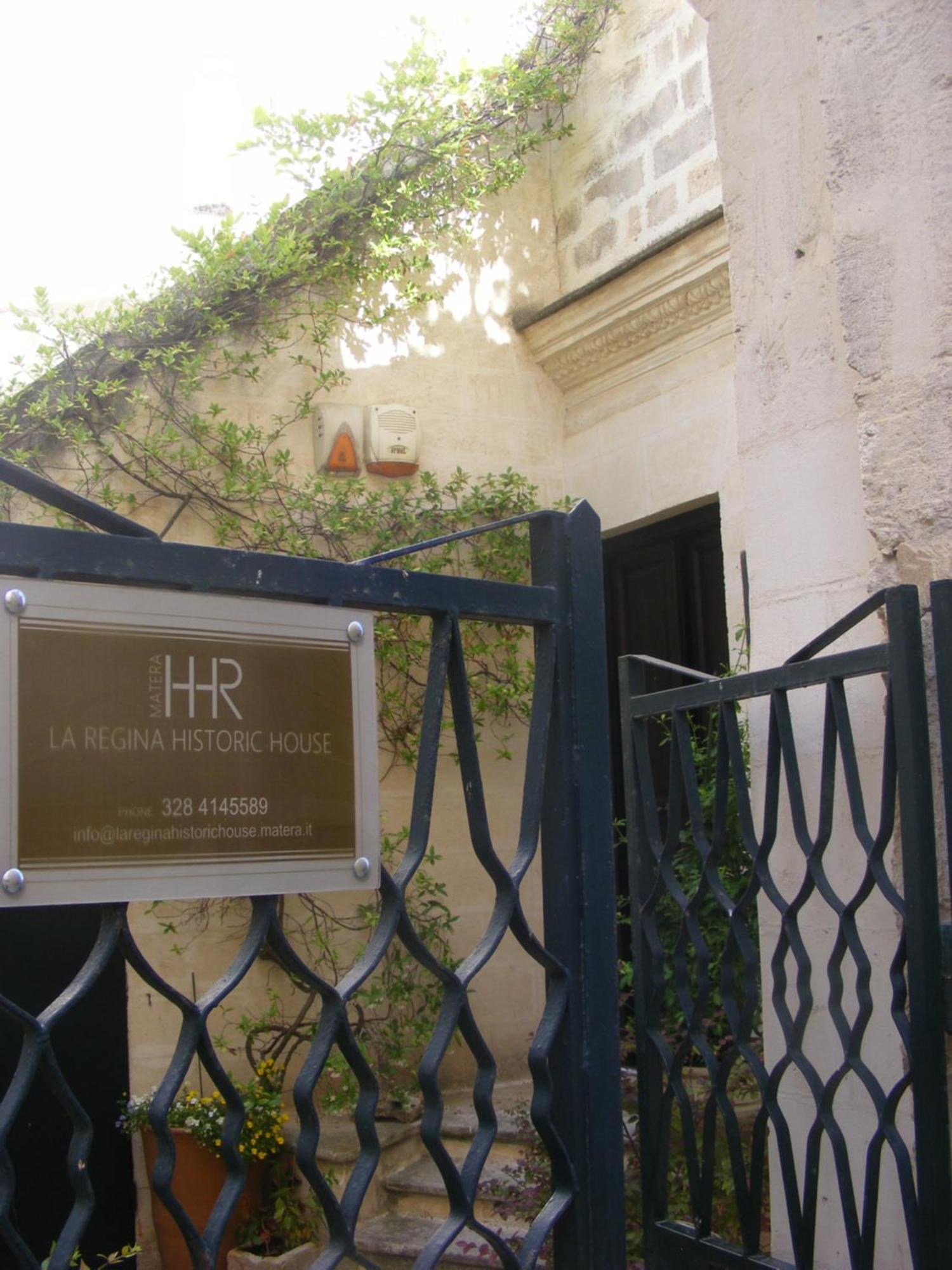 La Regina Historic House Lägenhet Matera Exteriör bild